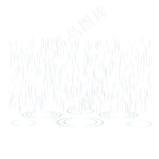 矢量暴雨雨水雨滴元素,免抠元素