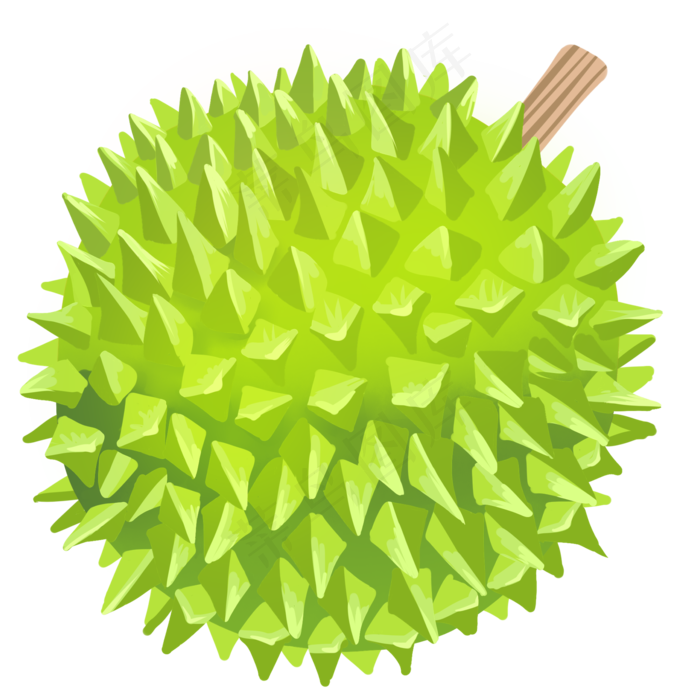 榴莲热带水果美食(2000X2000(DPI:299))psd模版下载