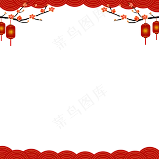 新年国潮边框 新年国潮边框