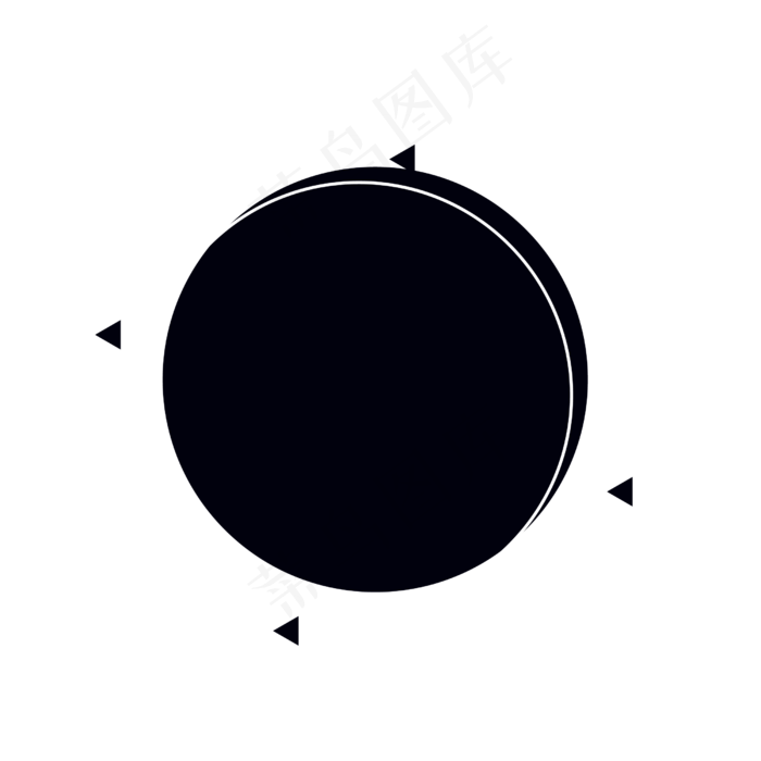 黑色活动促销标签(2500*2500px 300 dpi )ai矢量模版下载