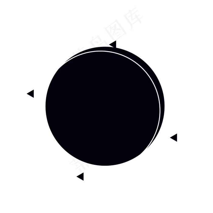 黑色活动促销标签(2500*2500px 300 dpi )ai矢量模版下载