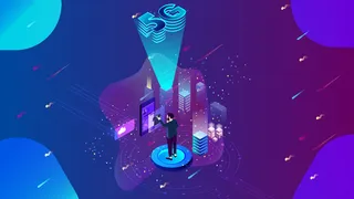 互联网科技5G时代2.5D商用图