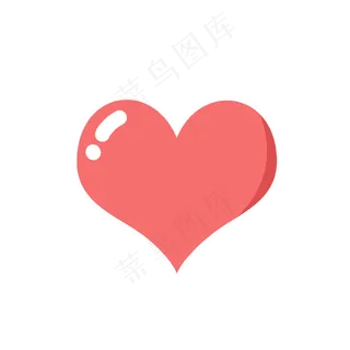 情人节粉色爱心贴纸