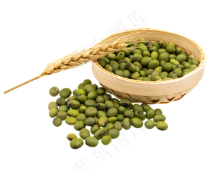 美味绿豆实物,免抠元素