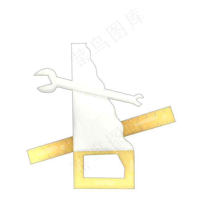 劳动节锯子的插画,免抠元素