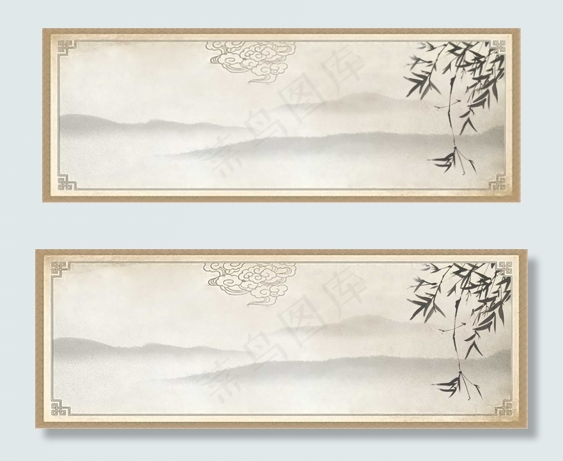 古风相框古典背景素材