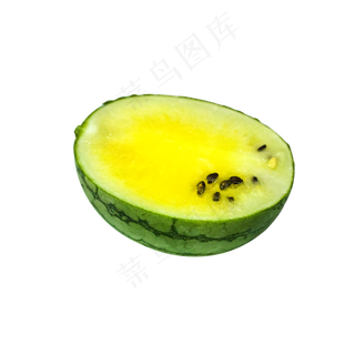半个黄瓤西瓜