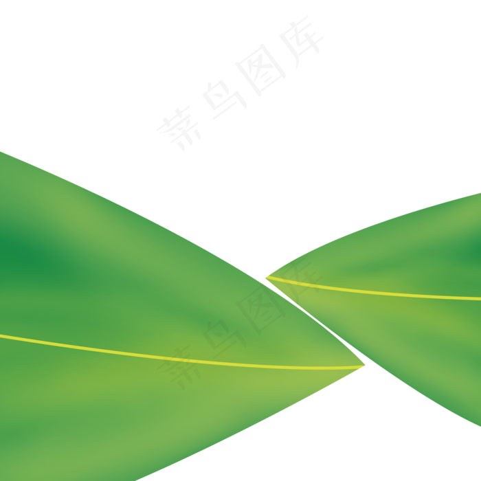 端午节粽子叶(2000X2000(DPI:300))psd模版下载