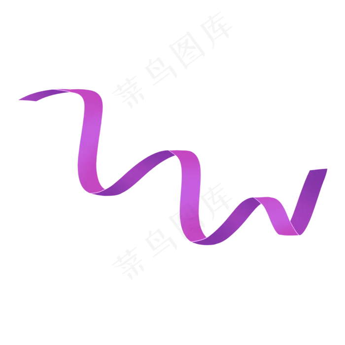 深紫色唯美贺卡礼物绸缎彩带(2000*2000px)psd模版下载