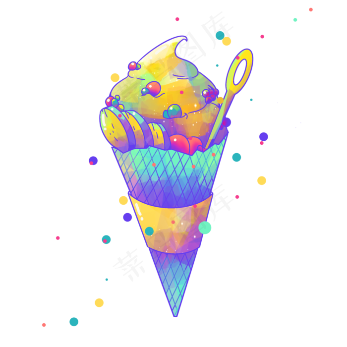 夏日清凉冷饮(2000X2000(DPI:300))psd模版下载