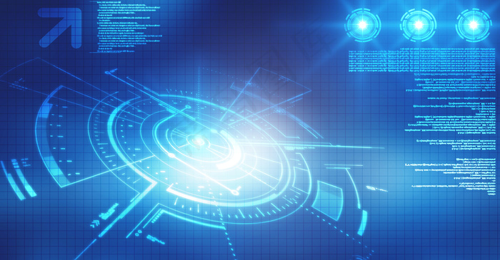 智能科技互联网背景