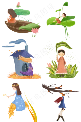 传统二十四节气组图