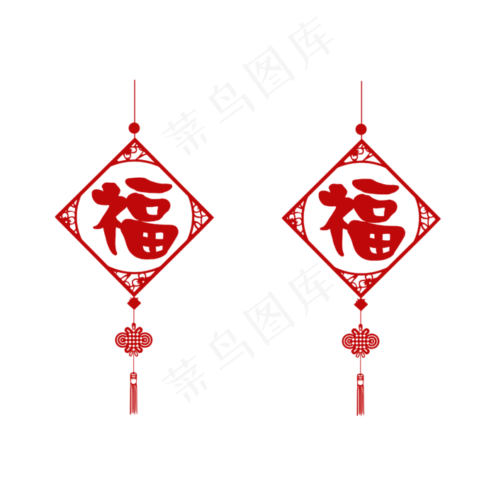 矢量手绘中国挂饰,免抠元素(3000X3000(DPI:299))ai矢量模版下载
