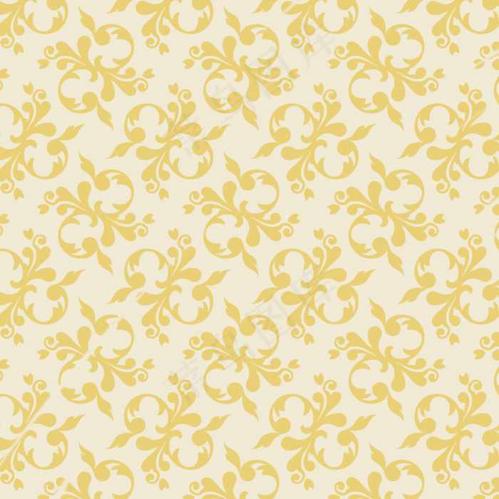 矢量花纹素材,免抠元素