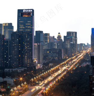 城市夜景建筑,免抠元素
