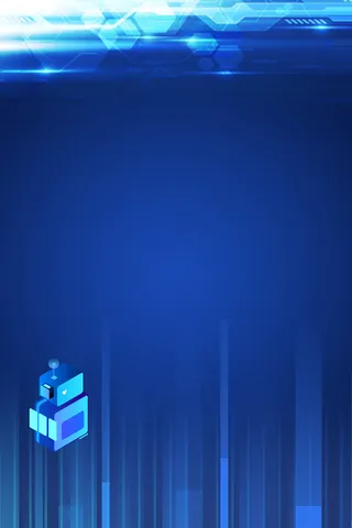 蓝色科技创想未来技术