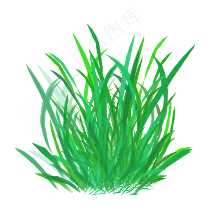 小草装饰假花假草(2000X2000(DPI:300))psd模版下载