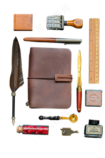 印章纸卷笔本子火漆