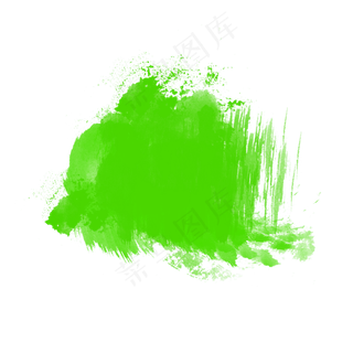绿色水彩笔刷底纹