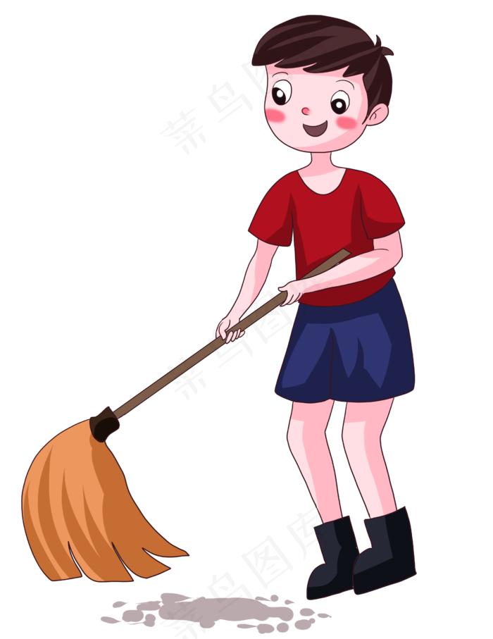 五一劳动节劳动节促销保洁员(2551X3307(DPI:300))psd模版下载