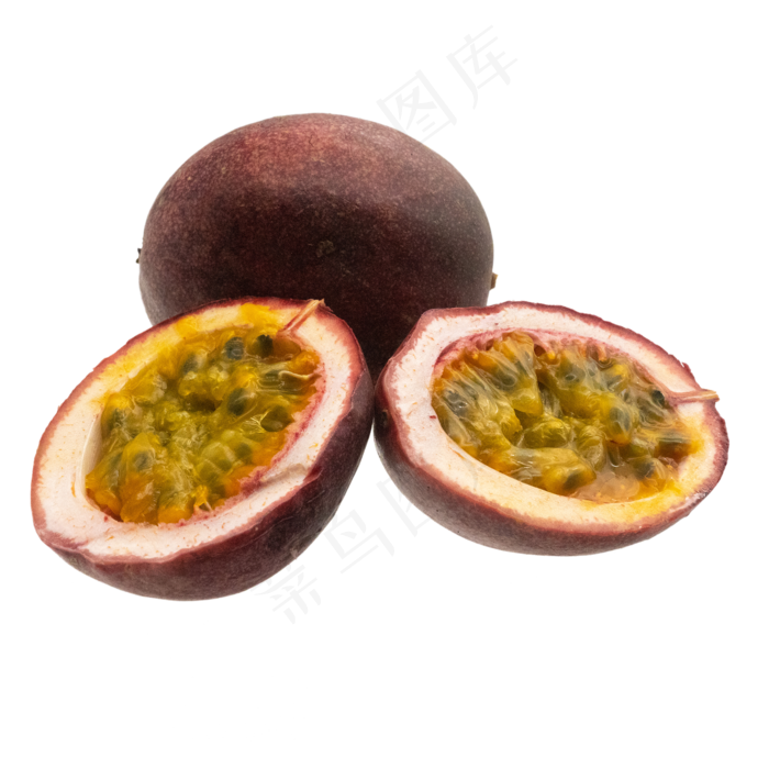 红色立体百香果