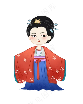 唐朝古装美女人物