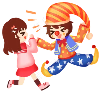 愚人节小丑吓朋友