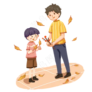 24节气立秋节卡通套图4