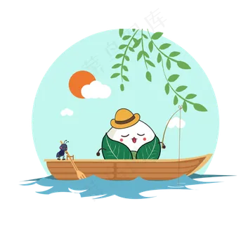 端午节可爱粽子卡通 端午节可爱粽子卡通