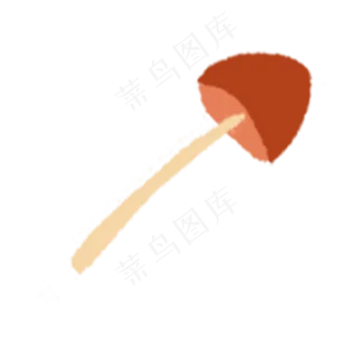 卡通小蘑菇PNG下载