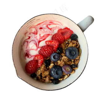 水果酸奶麦片