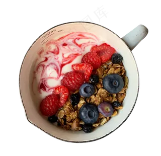 水果酸奶麦片