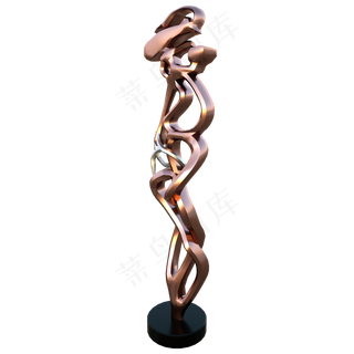 玫瑰金装饰摆件