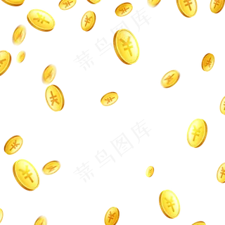 金币漂浮金币雨金钱,免抠元素 金币漂浮金币雨金钱,免抠元素