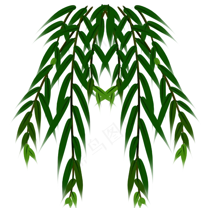 春天柳树枝发新芽(4000X4000(DPI:150))psd模版下载