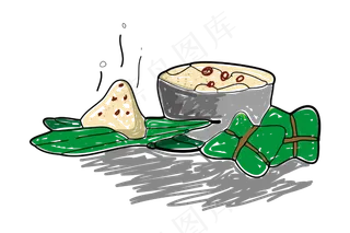 端午节传统美食粽子