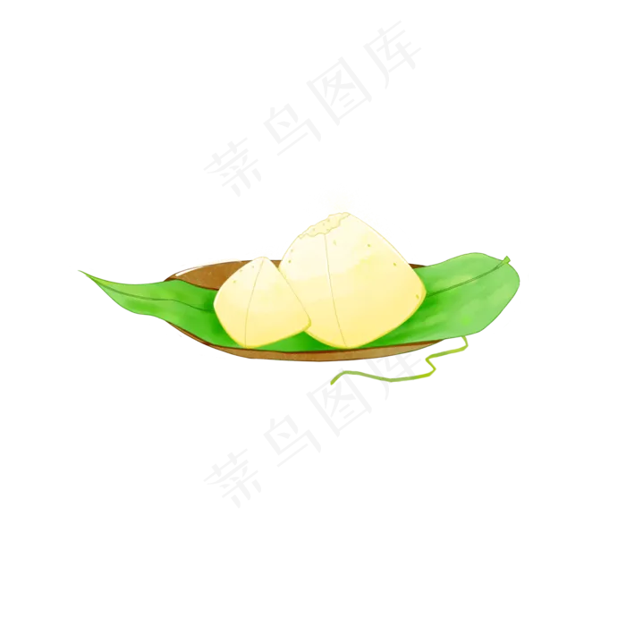 端午节手绘粽子PNG素材(2000X2000(DPI:299))psd模版下载