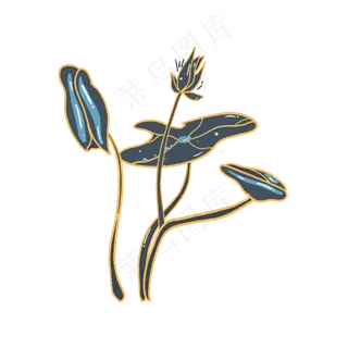 清凉小暑大暑荷叶莲花荷花