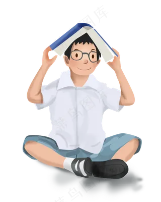 高考考生学生素材,免抠元素