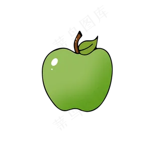 水果类装饰图案漂亮苹果