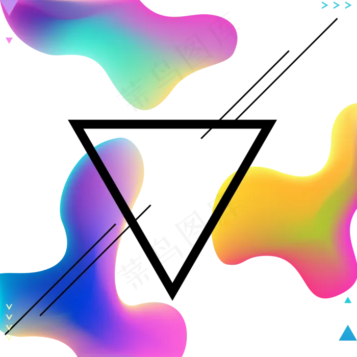 618彩色流体渐变618炫彩流(2000X2000(DPI:300))psd模版下载