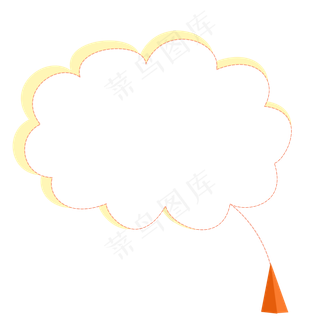 六一儿童节装饰对话框