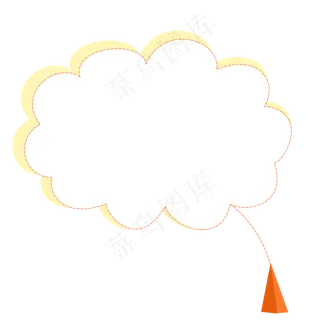 六一儿童节装饰对话框