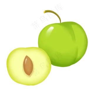 纯天然水果青李子