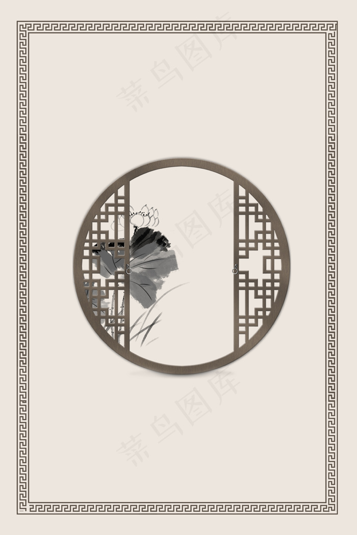 中国风传统建筑高清背景