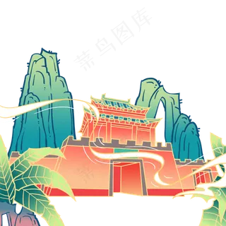 淡雅国风开封府