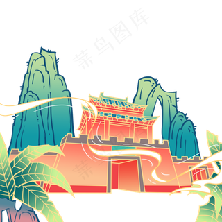 淡雅国风开封府