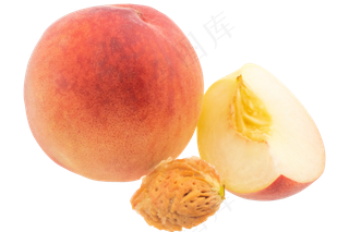 水果桃子桃核