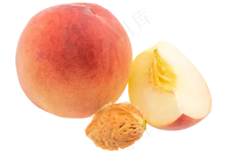 水果桃子桃核