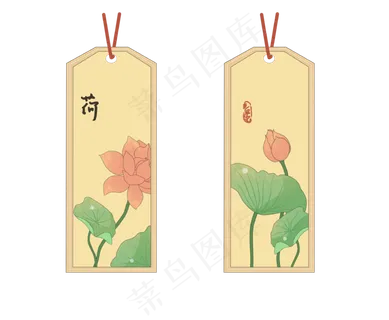 荷花标签 荷花标签